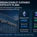 Morgan Stanley Sets 0.14% Fee for Ethereum and Solana ETFs