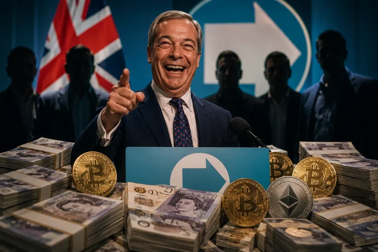 UK Police Probe Reform Donations Linked to Farage Ally’s…
