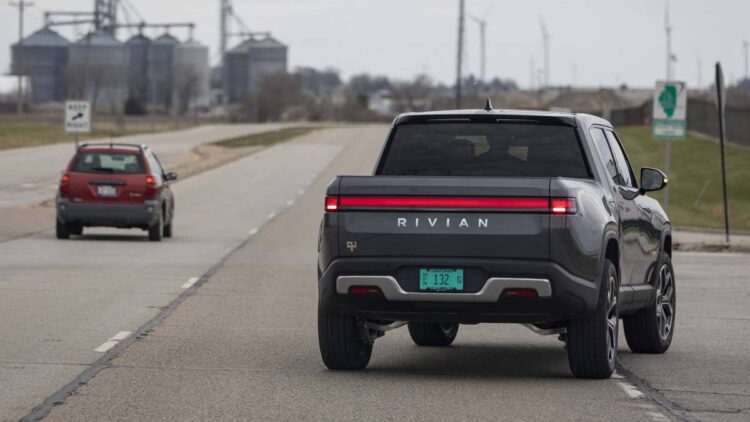 Rivian sends safety message to thousands of drivers