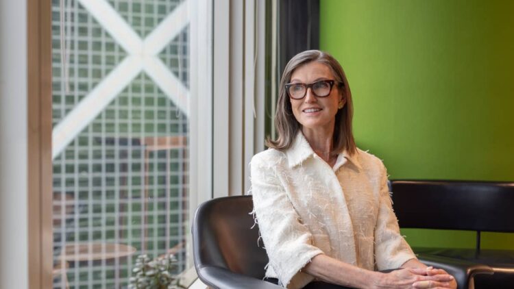 Cathie Wood buys $11.8 million of tumbling tech stock